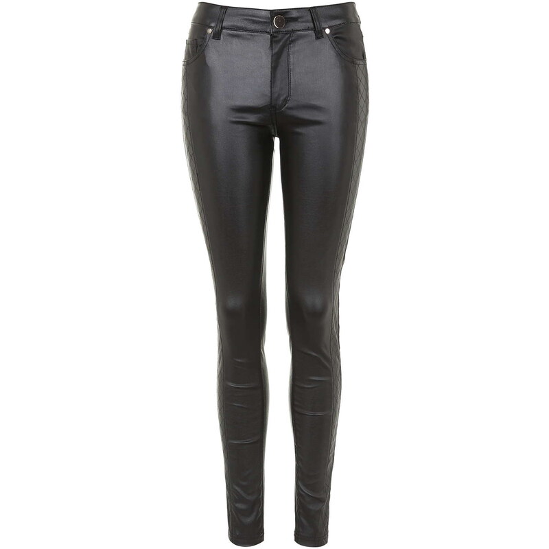 Topshop **PU Skinny Trousers by Rare