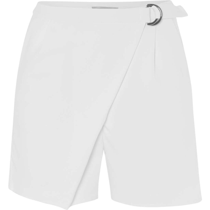 Topshop **White D-Ring Shorts by Lavish Alice
