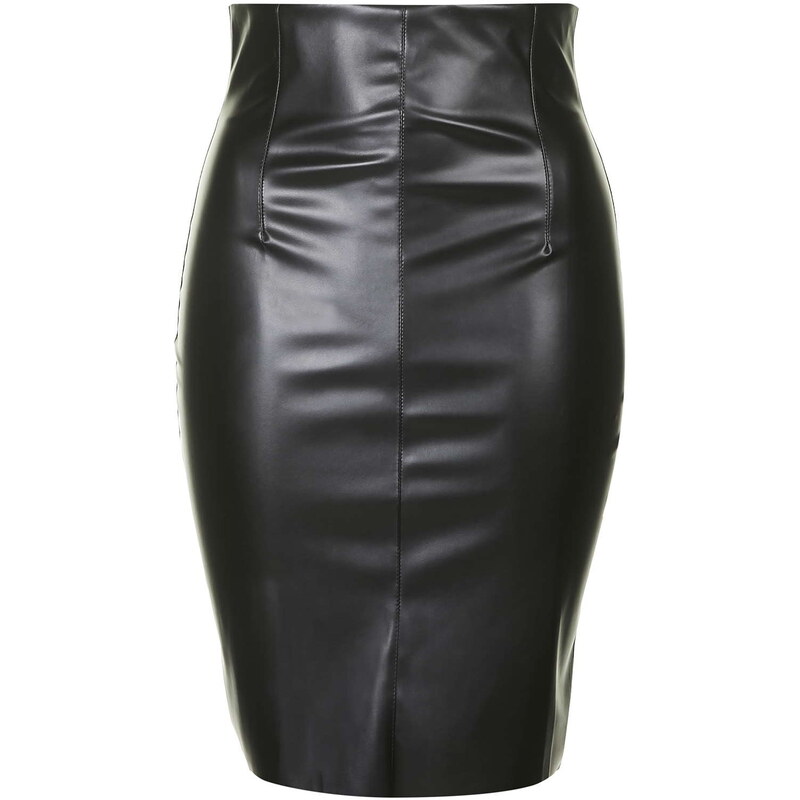 Topshop **Bodycon PU Skirt by TFNC