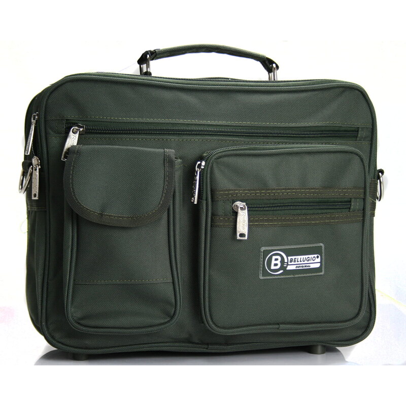 Pánská taška přes rameno khaki - Bellugio F631 Khaki