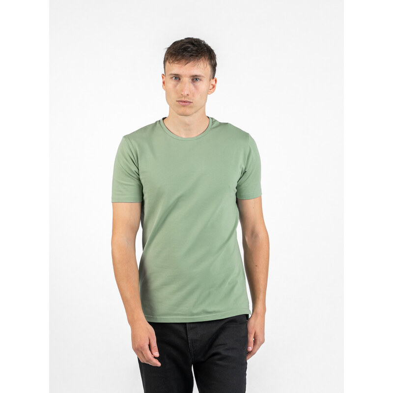 TallGuys Pánské rozstřižené tričko | óčko | Light green