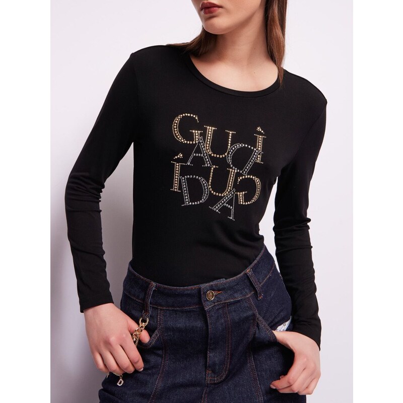 GAUDI Logo Black tričko 100543716