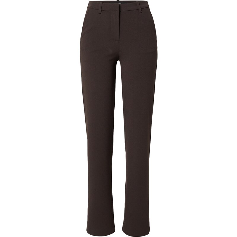 VERO MODA Kalhoty čokoládová