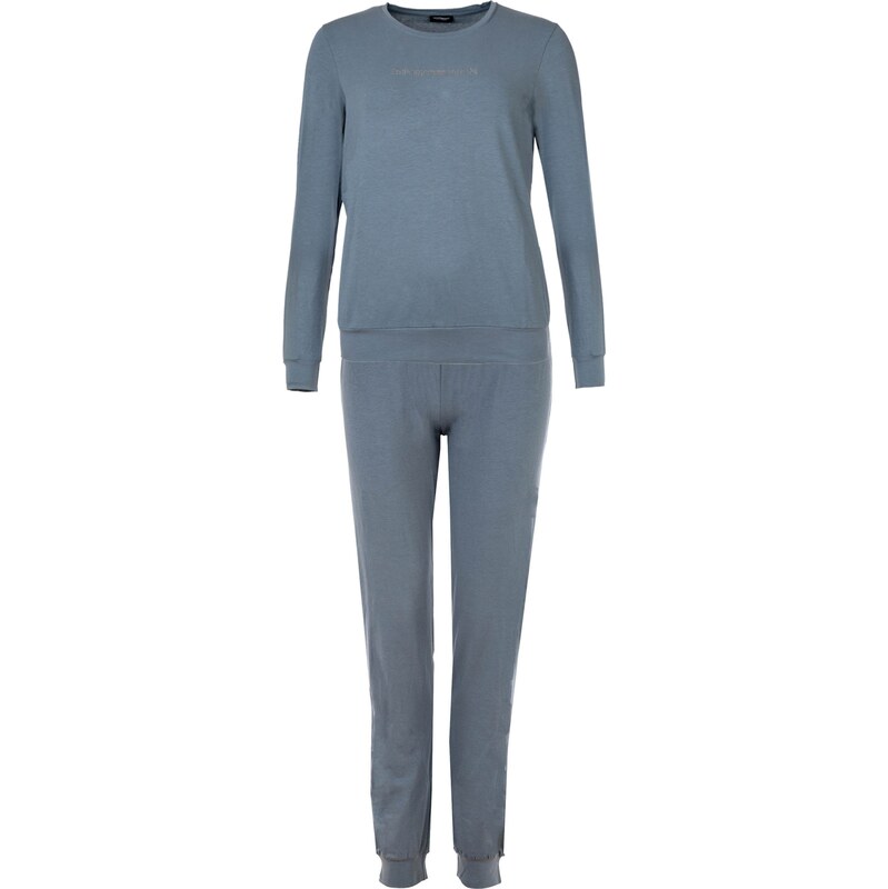 Emporio Armani Pyžamo kouřově modrá