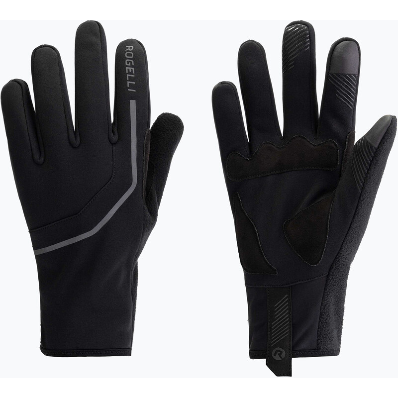 Pánské cyklistické rukavice Rogelli Apex Winter Windproof black
