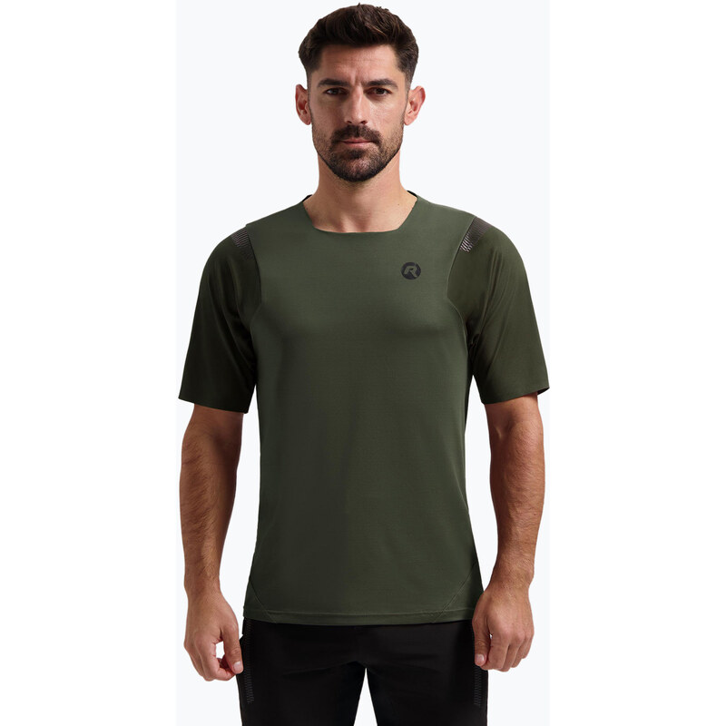 Pánský cyklistický dres Rogelli Advntr Distance green/black