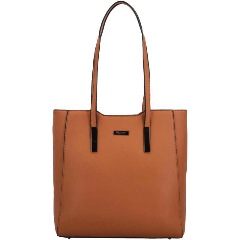 Módní dámská kabelka na rameno Delami Luxe Charm, hnědá 100592283