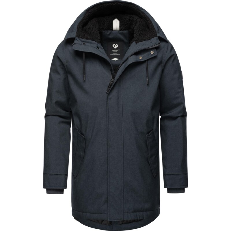 Ragwear Zimní kabát marine modrá