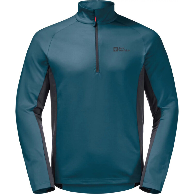 Tmavě modrá pánská fleecová mikina Jack Wolfskin Morobbia Fleece