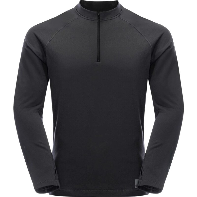 Černá pánská fleecová mikina Jack Wolfskin Bike Commute Fleece HZ M 100599281
