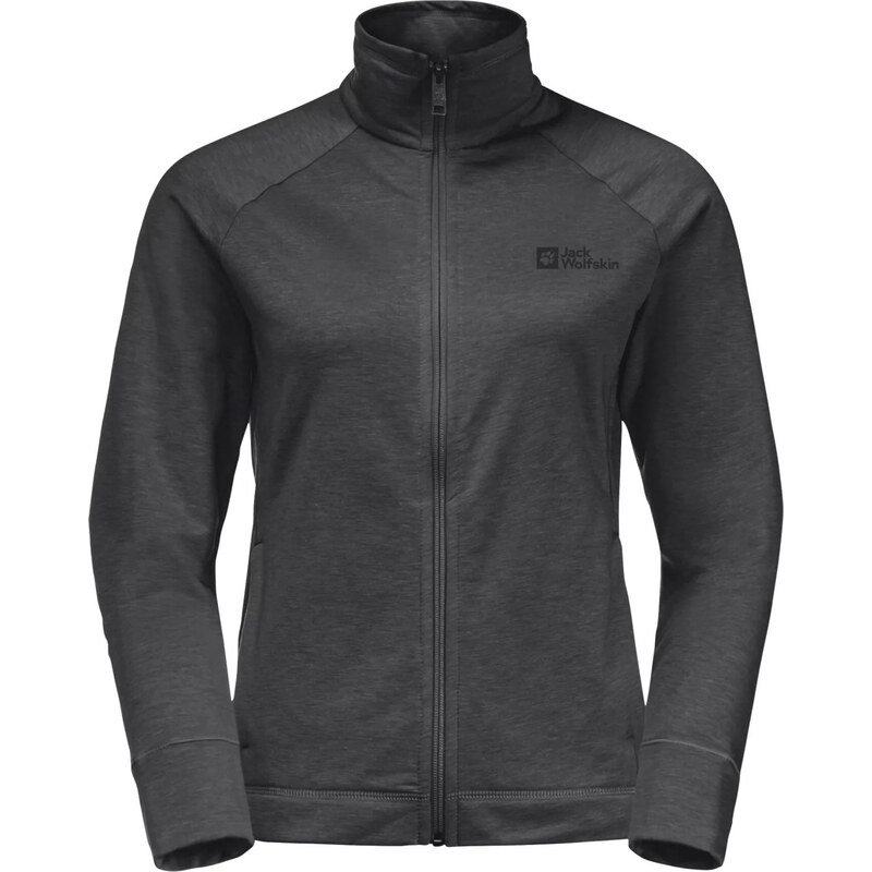Tmavě modrá dámská fleecová mikina Jack Wolfskin Waldsee Jkt W 100599283