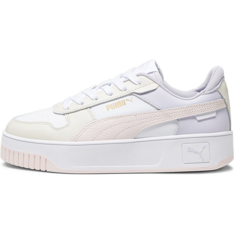 PUMA Tenisky Carina Street pastelově žlutá / pastelová fialová / 102152558