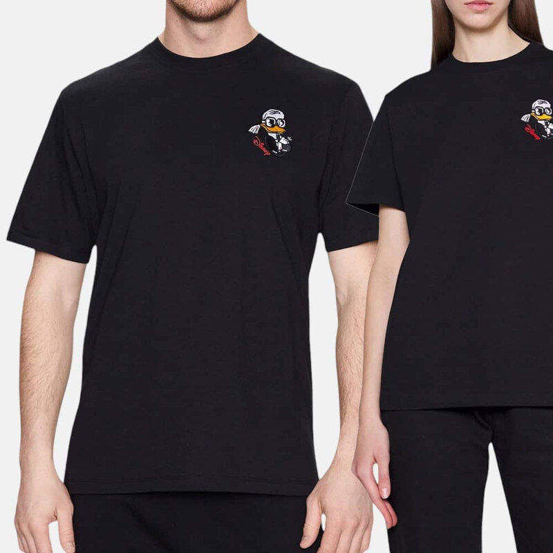 Unisex černé triko Karl Lagerfeld - Disney 56055