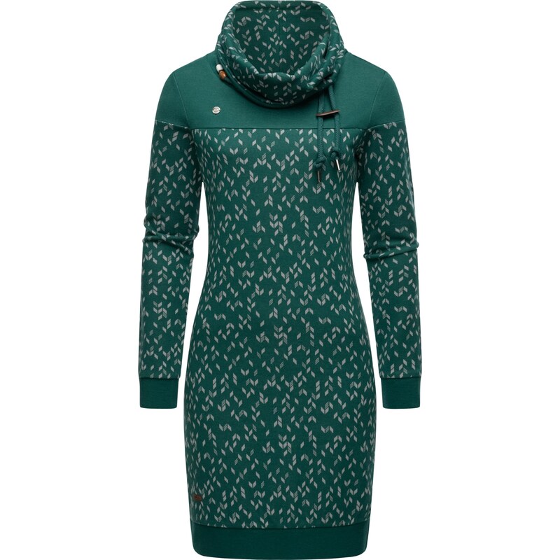 Ragwear Šaty Chloe světle šedá / černá