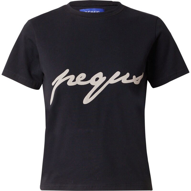Pequs Tričko režná / černá
