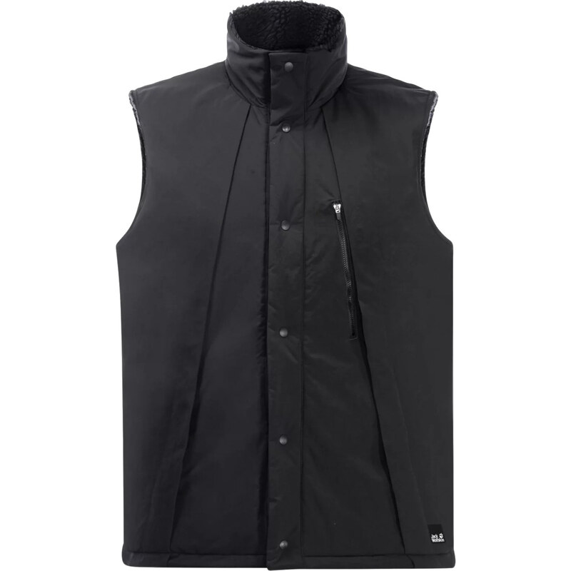 Černá pánská oboustranná vesta Jack Wolfskin Alex Vest M 100620663