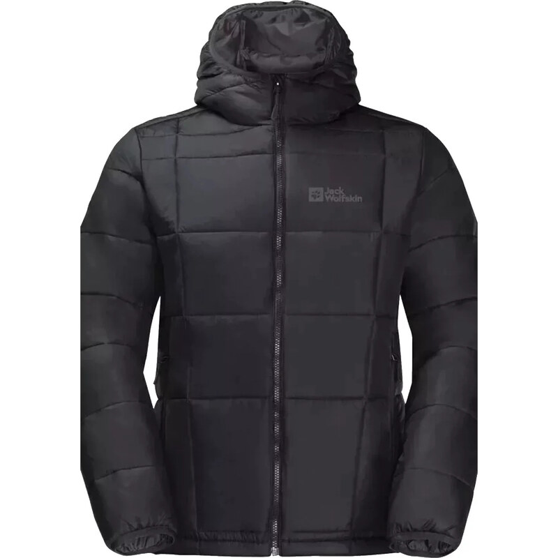 Černá pánská zateplená bunda Jack Wolfskin Bergland INS Hoody M 100620671