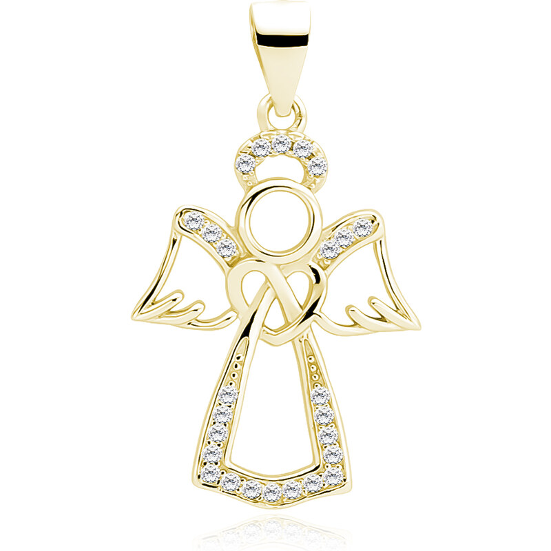 Olivie Stříbrný přívěsek ANDĚL GOLD 4340 53757263