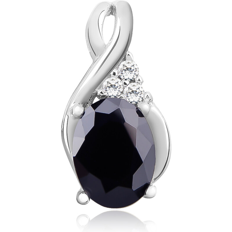 LUNICA Stříbrný přívěsek BLACK