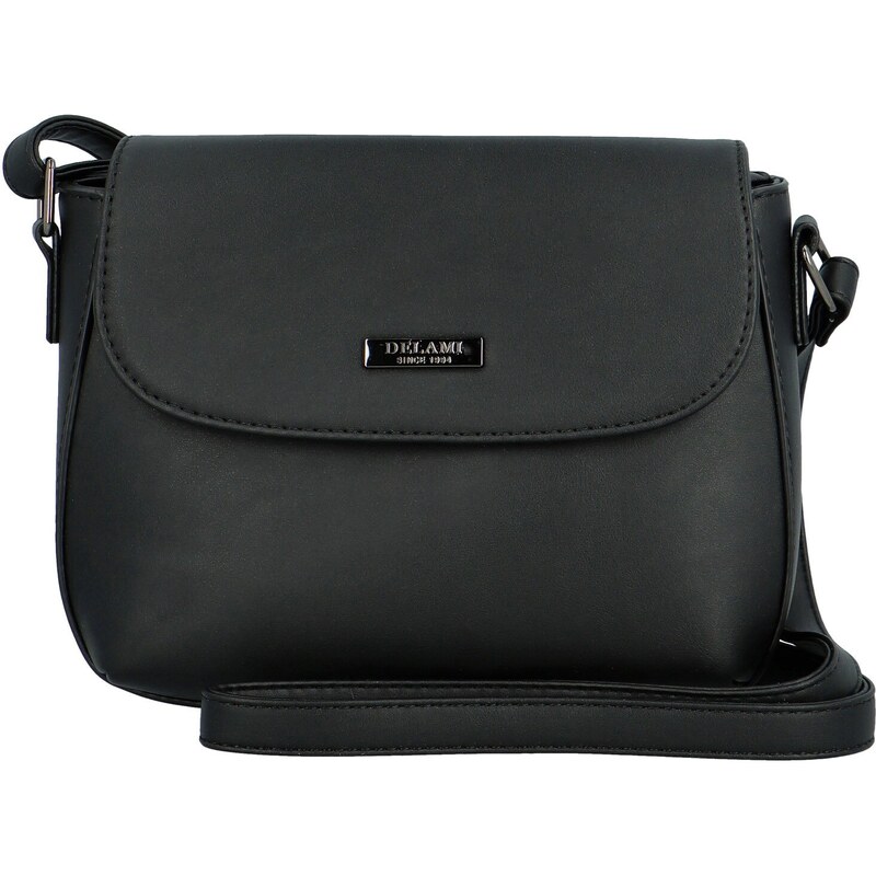 Dámská crossbody kabelka černá - Delami Little Mia černá