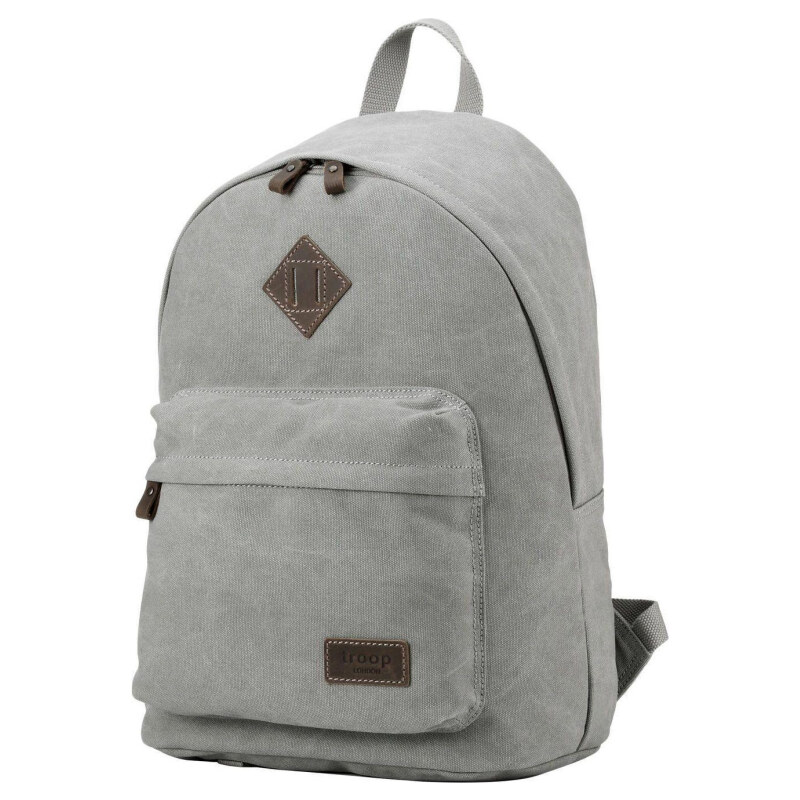 Troop London Značkový velký městský batoh šedý (GTB822)