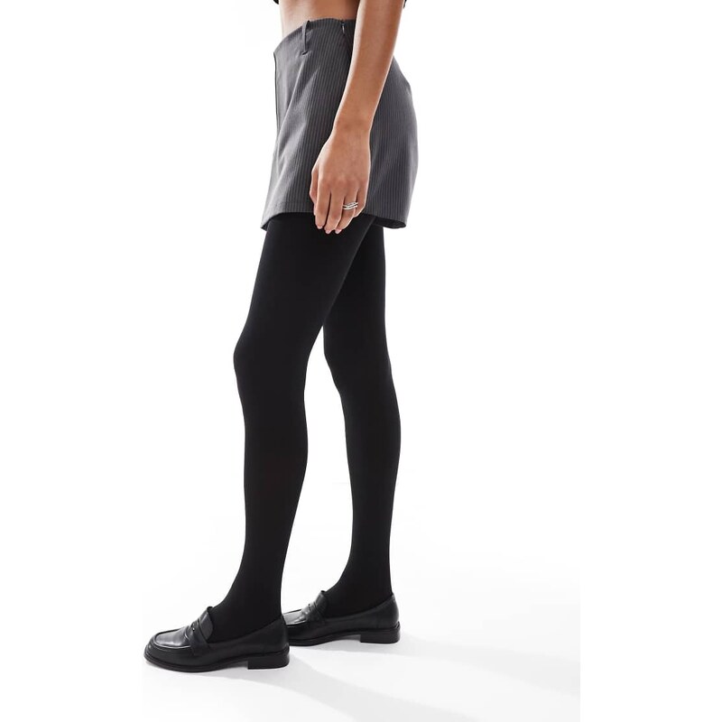 ASOS DESIGN 2 pack 120 denier tights in black 108640041