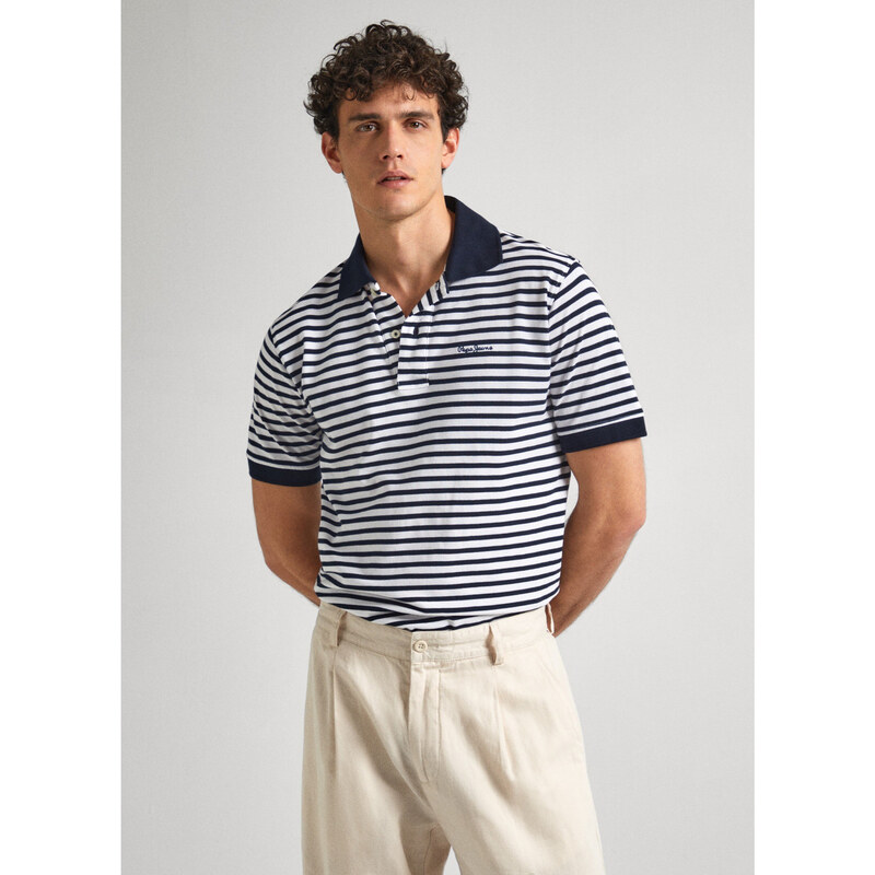 Pepe Jeans pánské proužkované polo tričko HUNTING