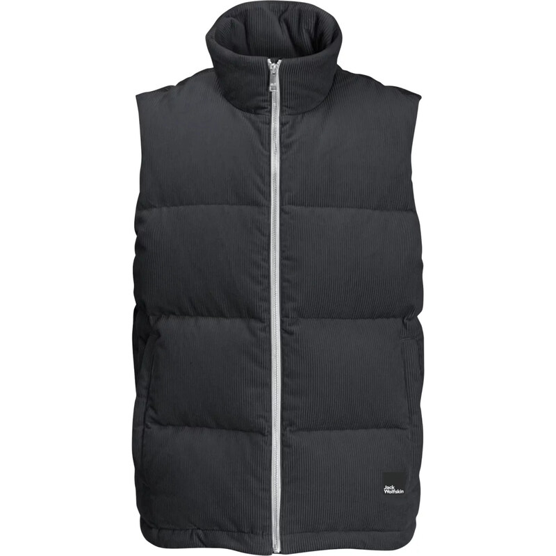 Černá pánská sportovní vesta Jack Wolfskin Nature Corduroy Vest M 100636474