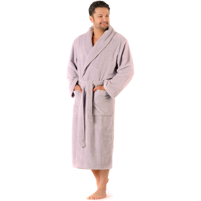 Unisex župan Tampa 2149 světle šedá - Vestis