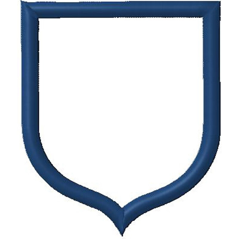 Vestis rámeček k výšivce monogramu Erb jednoduchý 103236273