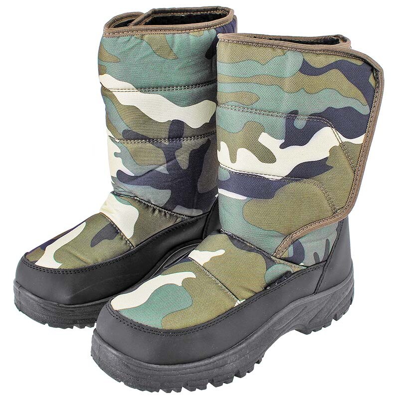 TifanTEX Pánské sněhule na zimu Camo
