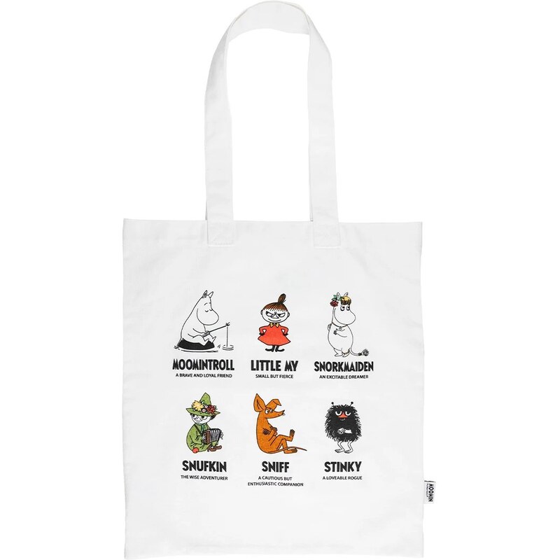 Martinex Finsko Látková taška Moomin Character white 37x41 100649499