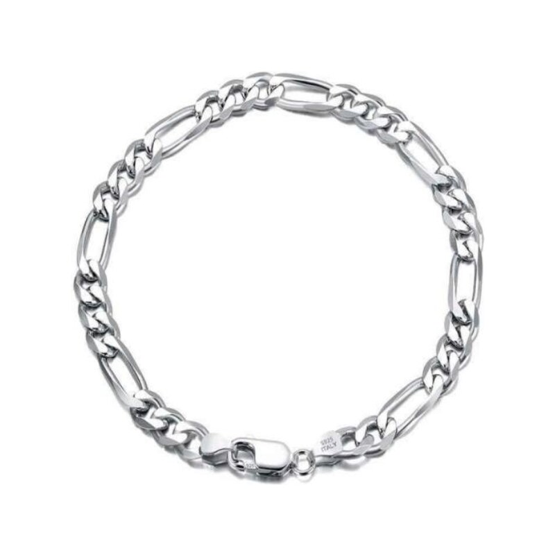 MAJYA Stříbrný náramek NOEL 16 cm | šířka 5 mm 11231 100654514