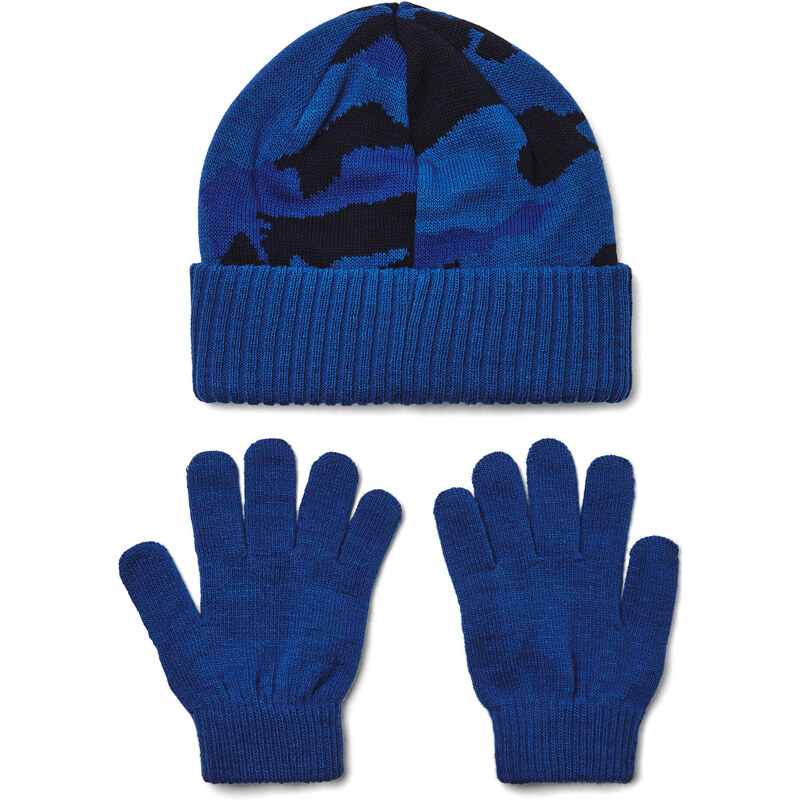 Chlapecká čepice Under Armour B Beanie/Glove Combo