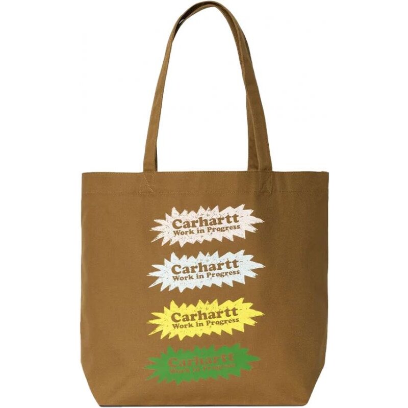 TAŠKA CARHARTT WIP Canvas Graphic - hnědá -