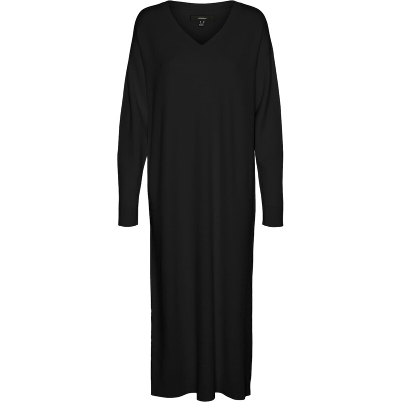 VERO MODA Úpletové šaty VMGold černá