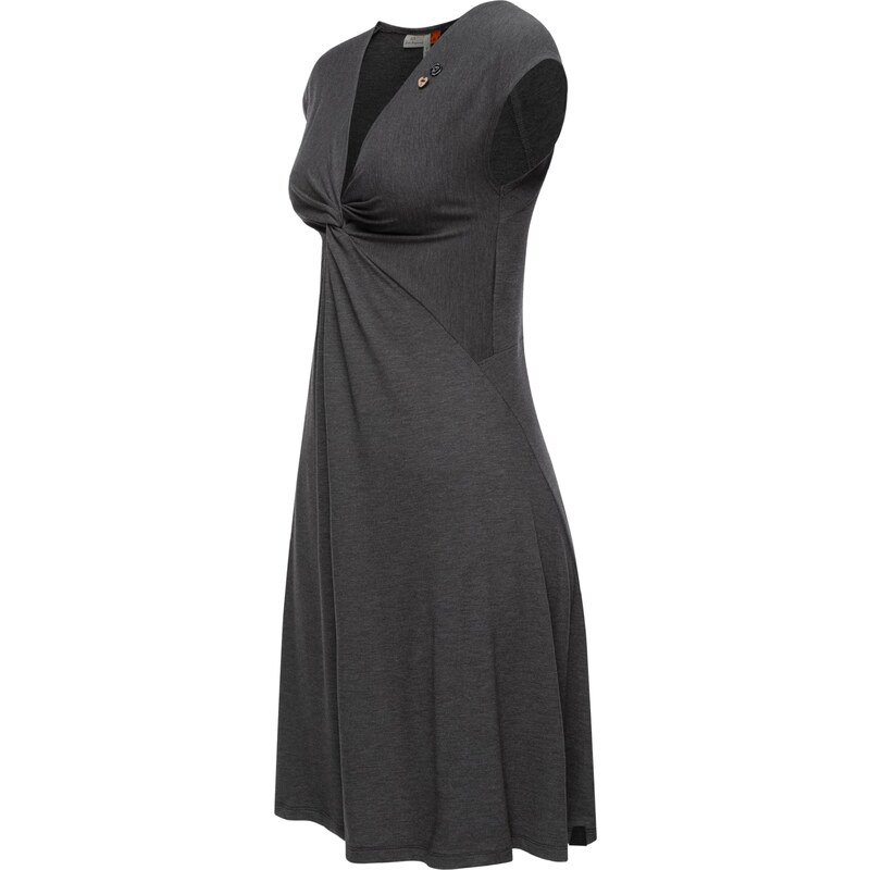 Ragwear Letní šaty 'Comfrey Solid' černá