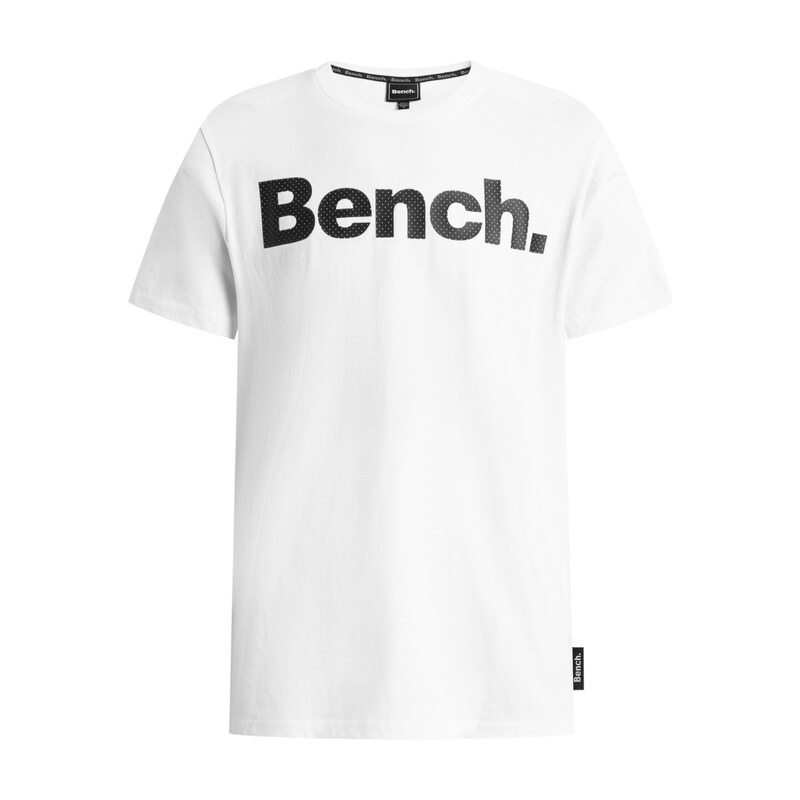 BENCH Tričko Leandro černá / bílá