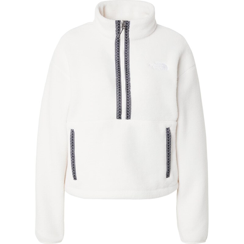 THE NORTH FACE Svetr FLEESKI černá / bílá / offwhite