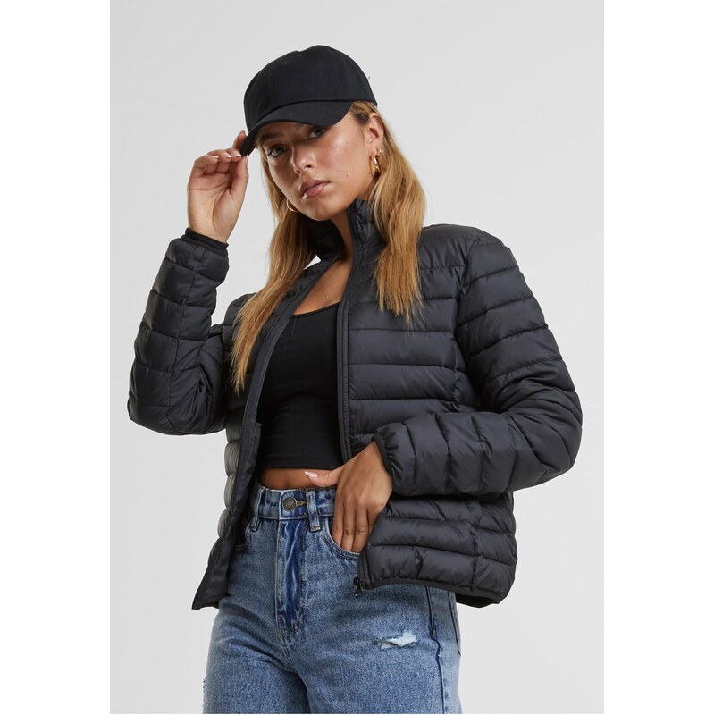 Urban Classics Dámská ultra lehká péřová bunda černá