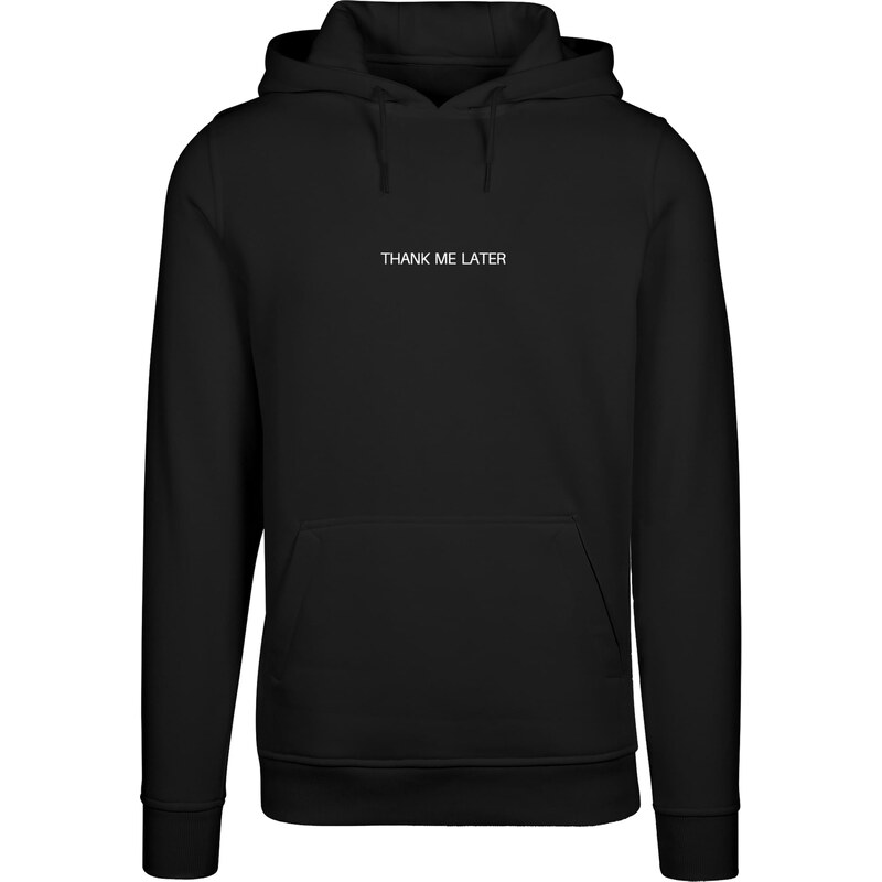 Mister Tee Pánská mMikina Thank Me Later Hoody černá