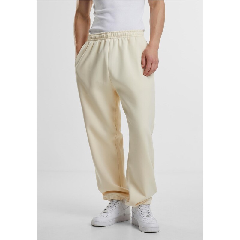 Urban Classics Pánské základní tepláky Fluffy smetanové
