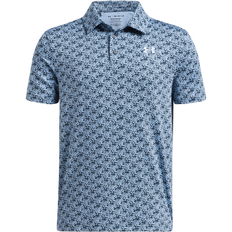 Under Armour UA Playoff Printed Polo-BLU
