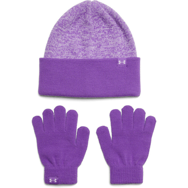 Under Armour G Beanie/Glove Combo-PPL