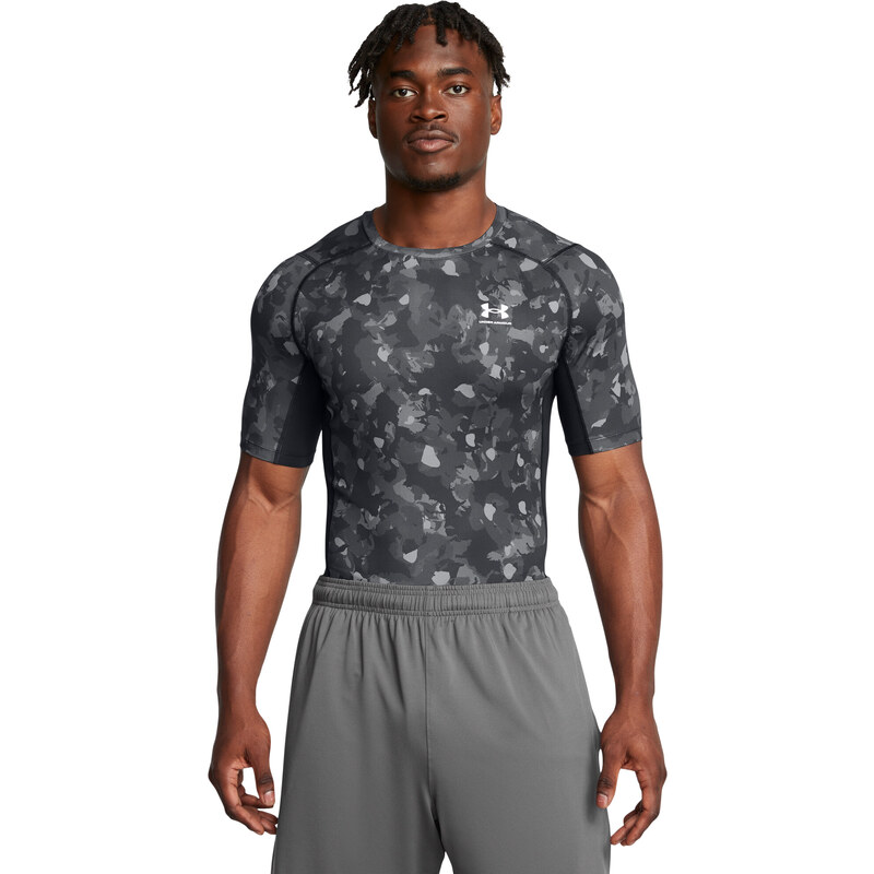 Under Armour UA HG Armour Prtd SS-BLK