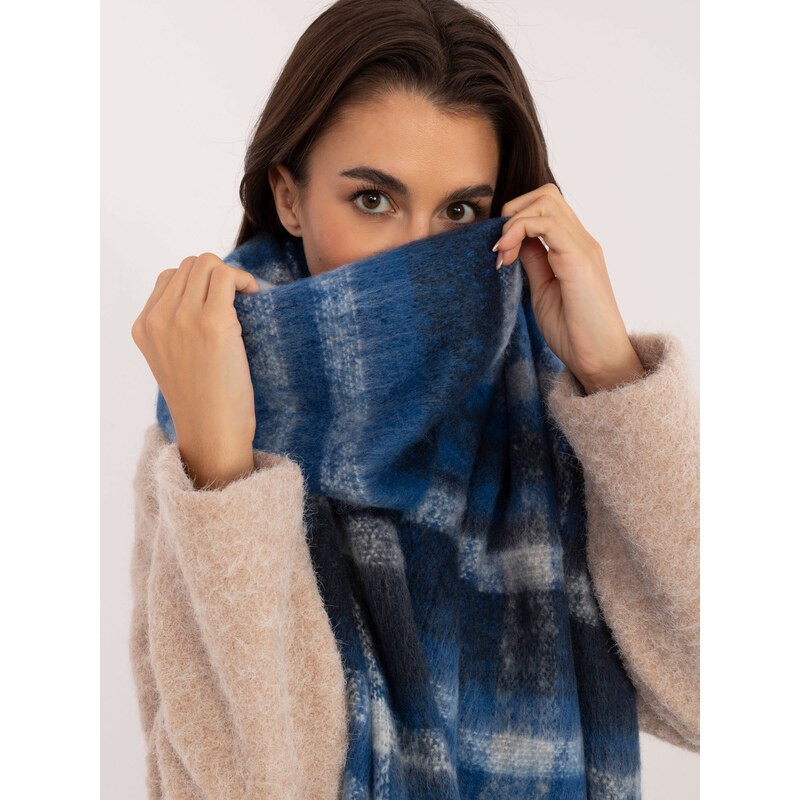 Wool Fashion Italia Scarf-AT-SZ-231301.49-dark blue 106986962