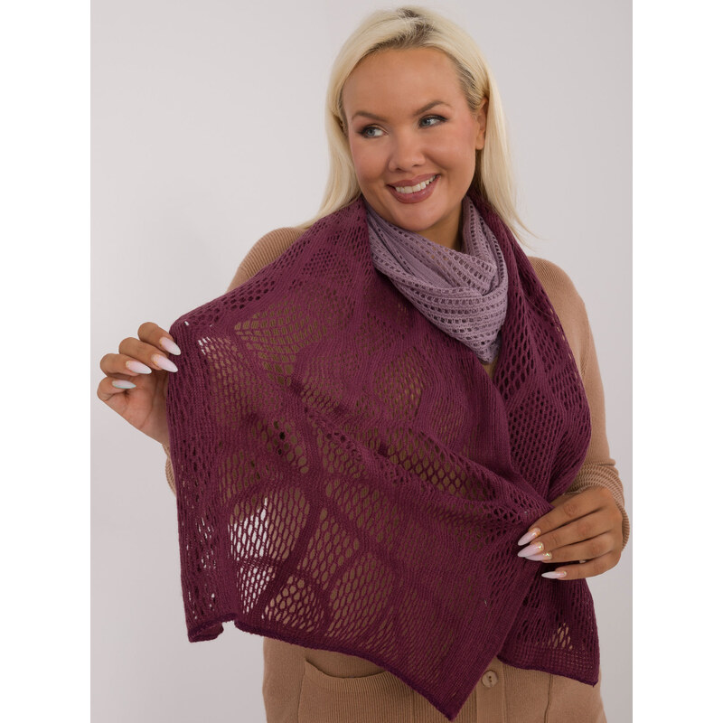 Factory Price Scarf-AT-SZ-602.61-light purple 107006396