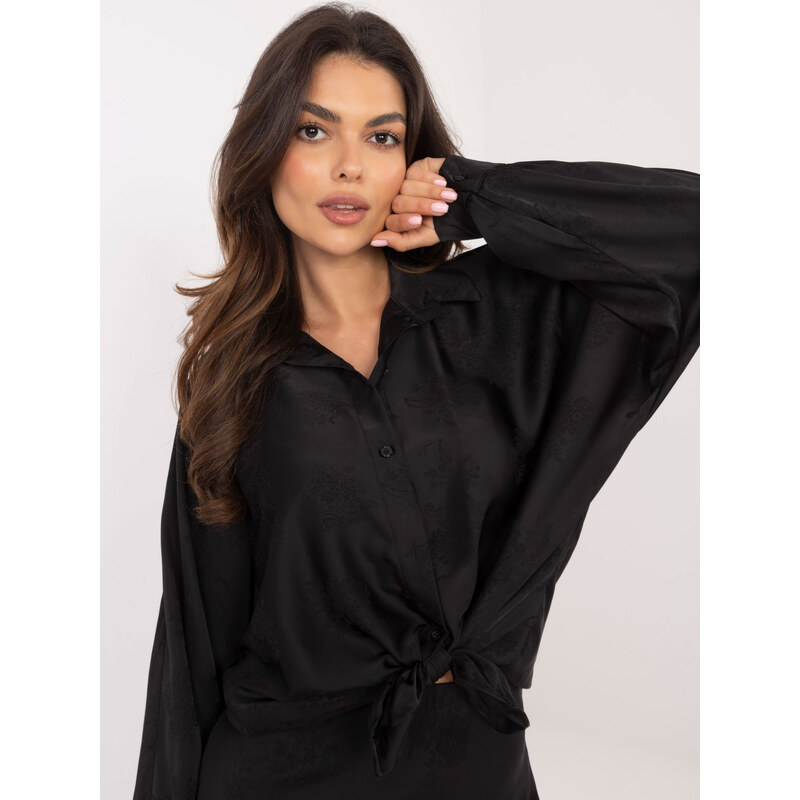 Italy Moda Shirt-DHJ-KS-16528.34-black