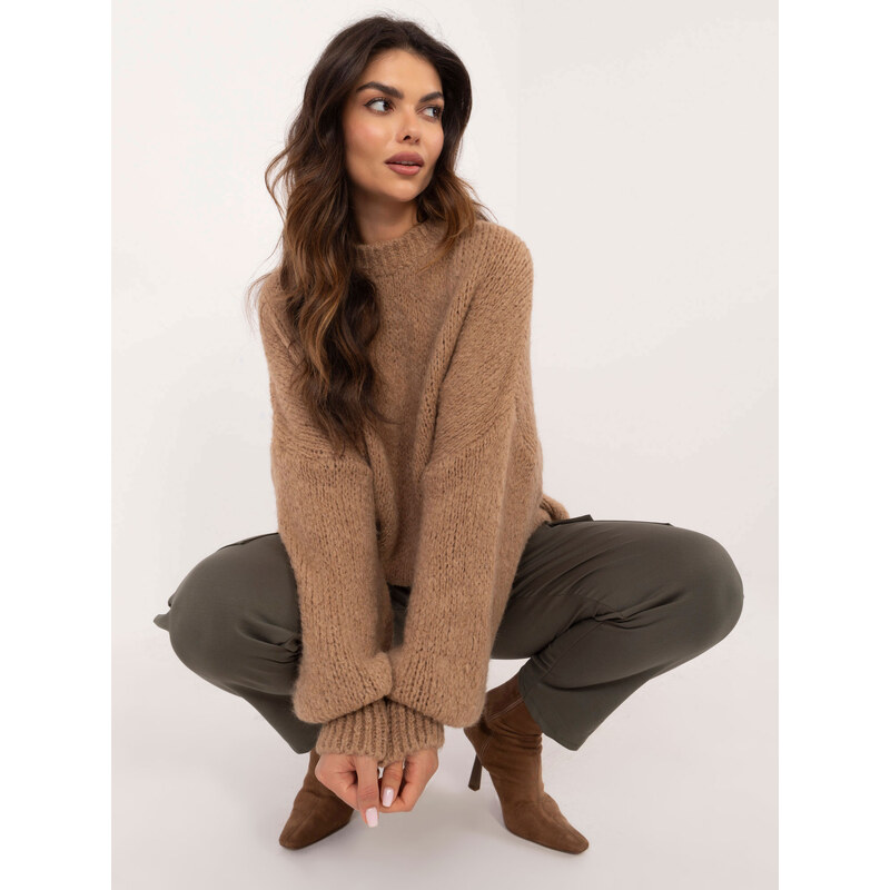 Och Bella Sweater-TW-SW-BI-3565.69-camel