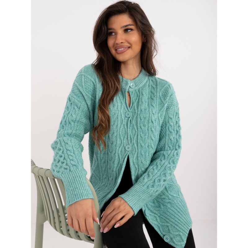Wool Fashion Italia Sweater-AT-SW-23525.21-mint